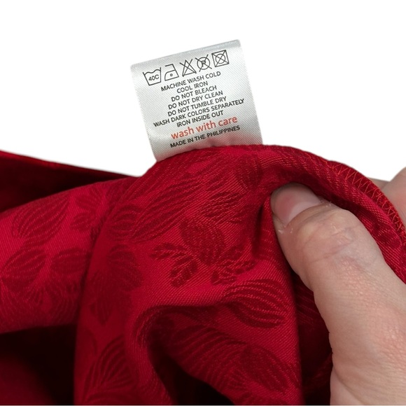 Periwinkle Girls Red Formal Dress 8y Holiday Xmas - Picture 5 of 8